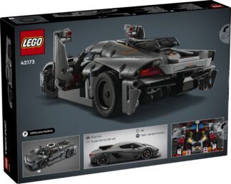 LEGO® TECHNIC™ 42173 Sivi hiperautomobil Koenigsegg Jesko Absolut - Slika 2