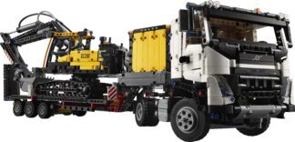 LEGO® TECHNIC™ 42175 Kamion Volvo FMX i električni bager EC230 - Slika 3