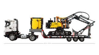 LEGO® TECHNIC™ 42175 Kamion Volvo FMX i električni bager EC230 - Slika 4