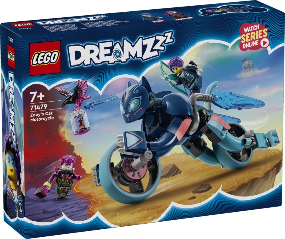 LEGO® DREAMZZZ 71479 Zoeyn motocikl-mačak