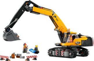 LEGO® CITY 60420 Žuti građevinski bager - Slika 3