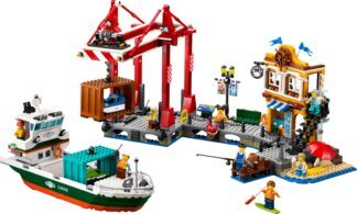 LEGO® CITY 60422 Gradska luka s teretnim brodom - Slika 3