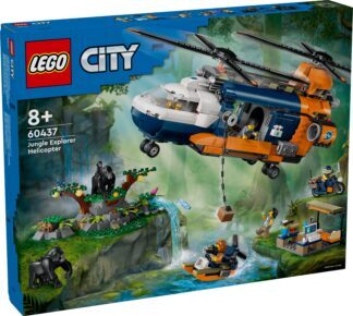LEGO® CITY 60437 Helikopter istraživača prašume u bazi