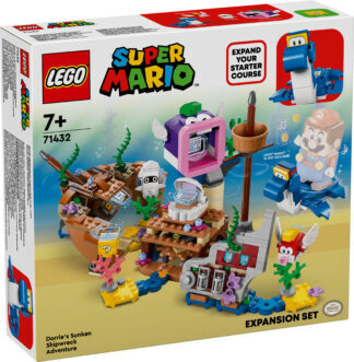 LEGO® SUPER MARIO™ 71432 Dorrie u podvodnoj pustolovini na olupini – proširena staza - Slika 5