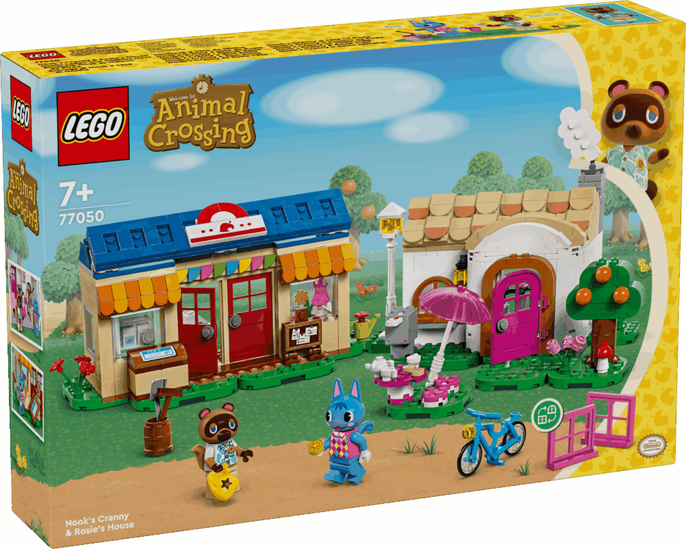 LEGO ANIMAL CROSSING 77050 Nook's Cranny i Rosie u kući