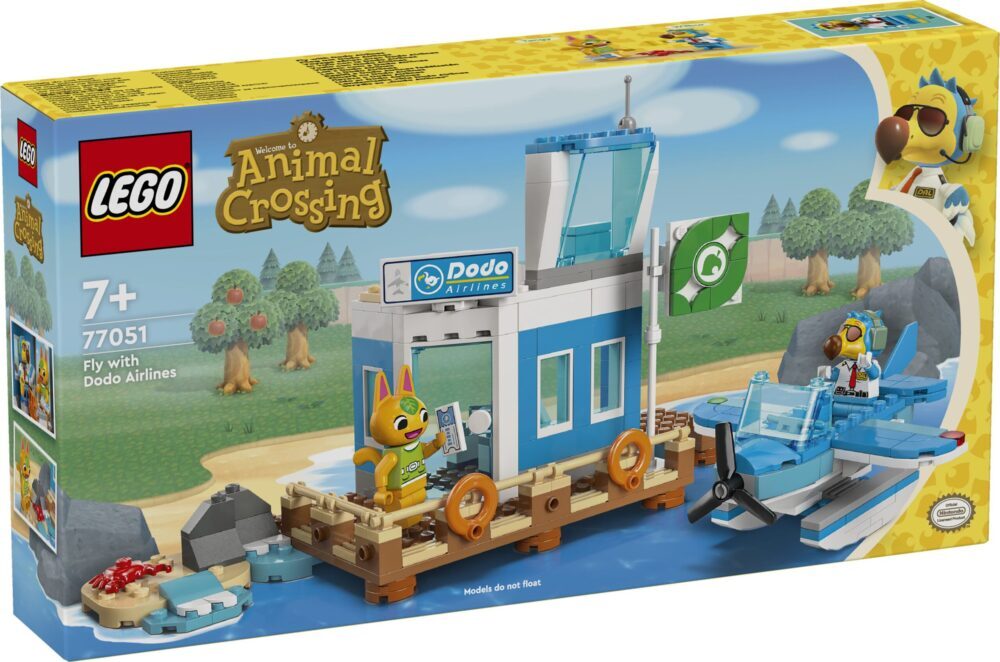LEGO ANIMAL CROSSING 77051 Poletite z Dodo Airlines