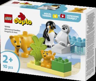 LEGO® DUPLO® 10442 Obitelji divljih životinja: pingvini i lavovi - Slika 2