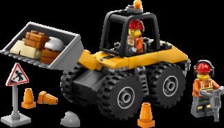 LEGO® CITY 60450 Žuti građevinski utovarivač s kotačima - Slika 9