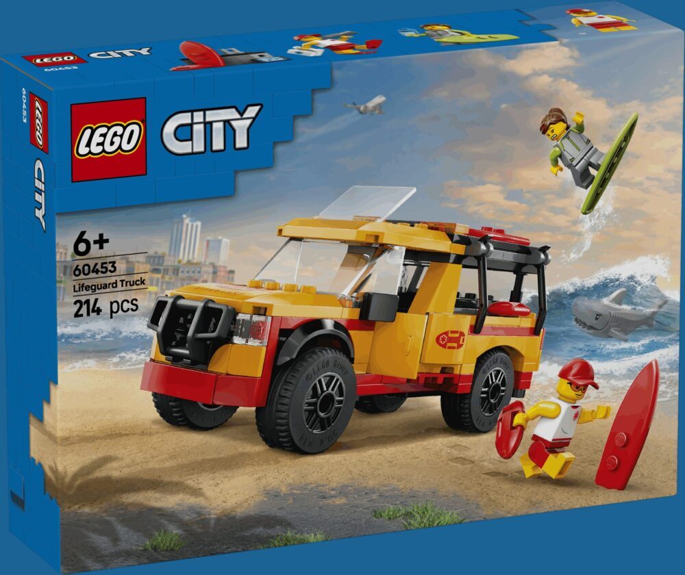 LEGO® CITY 60453 Kamion spasilačke službe na plaži