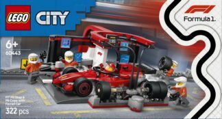 LEGO® CITY 60443 Boks i posada za F1® s autom Ferrari - Slika 7