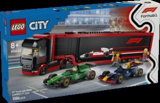 LEGO® CITY 60445 Kamion za F1® s autima RB20 i AMR24 za F1®
