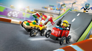 LEGO® CITY 60458 Auto dostavljača pizze vs. vatrogasno vozilo u utrci - Slika 6
