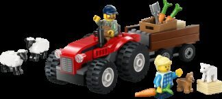 LEGO® CITY 60461 Crveni traktor s prikolicom i ovce - Slika 6