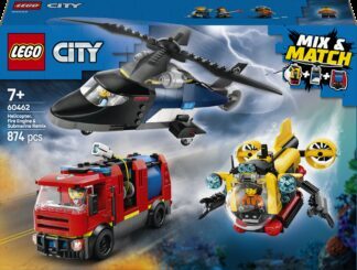 LEGO® CITY 60462 Helikopter, vatrogasni kamion i podmornica - Slika 4