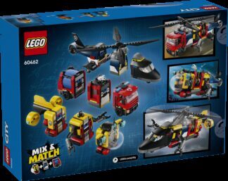 LEGO® CITY 60462 Helikopter, vatrogasni kamion i podmornica - Slika 5