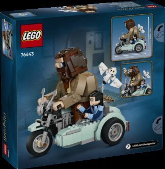 LEGO® HARRY POTTER™ 76443 Hagrid™ i Harry na motociklu - Slika 6