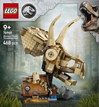 LEGO® JURASSIC WORLD™ 76969 Fosili dinosaura: lubanja triceratopsa - Slika 6