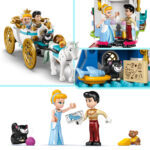 LEGO® DISNEY PRINCESS™ 43275 Pepeljugin dvorac i kočija s konjem - Slika 4