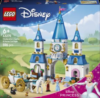 LEGO® DISNEY PRINCESS™ 43275 Pepeljugin dvorac i kočija s konjem - Slika 7