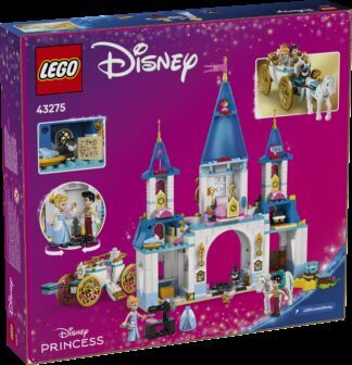 LEGO® DISNEY PRINCESS™ 43275 Pepeljugin dvorac i kočija s konjem - Slika 8