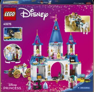 LEGO® DISNEY PRINCESS™ 43275 Pepeljugin dvorac i kočija s konjem - Slika 9