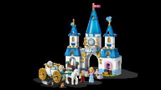 LEGO® DISNEY PRINCESS™ 43275 Pepeljugin dvorac i kočija s konjem - Slika 12