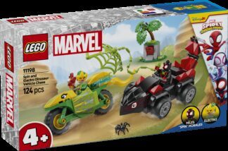 LEGO® SPIDEY 11198 Spin i Electro u dinosaurskim vozilima