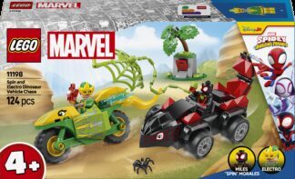 LEGO® SPIDEY 11198 Spin i Electro u dinosaurskim vozilima - Slika 4