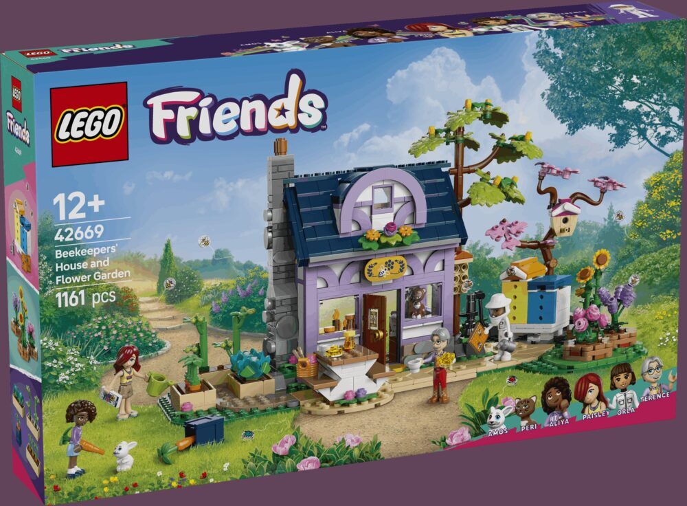 LEGO® FRIENDS 42669 Pčelarska kuća i vrt pun cvijeća
