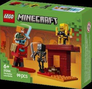 LEGO® MINECRAFT® 21266 Bitka uz lavu Nethera - Slika 2