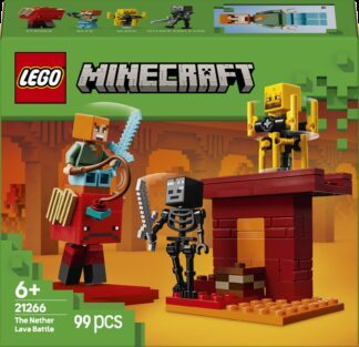 LEGO® MINECRAFT® 21266 Bitka uz lavu Nethera - Slika 4