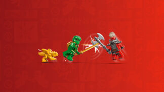 LEGO® NINJAGO® 71829 Lloydov zeleni šumski zmaj - Slika 3