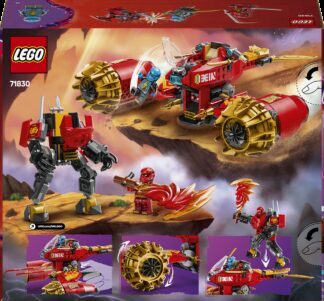 LEGO® NINJAGO® 71830 Kaijev mehanički olujni jahač - Slika 9