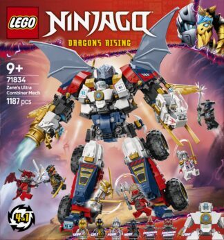 LEGO® NINJAGO® 71834 Zaneov kombinirani ultrarobot - Slika 4