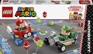 LEGO® SUPER MARIO™ 72034 Mario Kart™ – Baby Mario i Baby Luigi u utrci - Slika 4