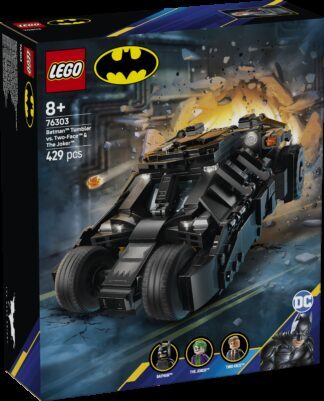 LEGO® SUPER HEROES 76303 Batman™ s Tumblerom protiv Two Facea™ i Jokera™