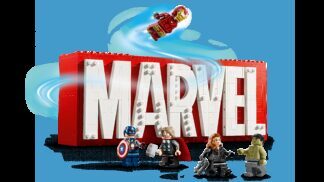 LEGO® SUPER HEROES 76313 Logotip MARVEL i figurice - Slika 2