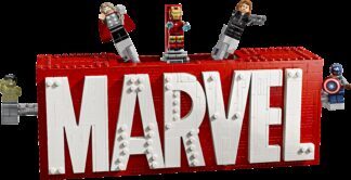 LEGO® SUPER HEROES 76313 Logotip MARVEL i figurice - Slika 9