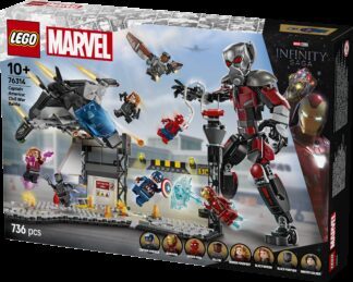 LEGO® SUPER HEROES 76314 Bitka iz filma Kapetan Amerika: Građanski rat