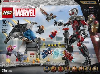 LEGO® SUPER HEROES 76314 Bitka iz filma Kapetan Amerika: Građanski rat - Slika 7