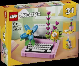 LEGO® CREATOR 31169 Pisaći stroj s cvijećem