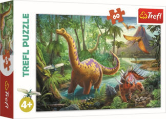 TREFL puzzle 60 kom, dinosauri 17319 - Slika 2