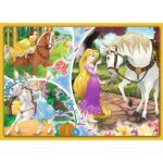 TREFL 4u1 puzzle Disney Princess (35,48,54,70) 34385 - Slika 2