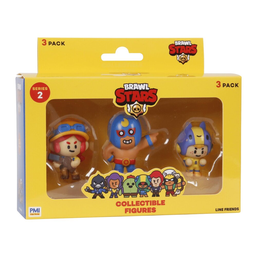 BRW: BRAWL STARS - S1 FIGURICA 3PK