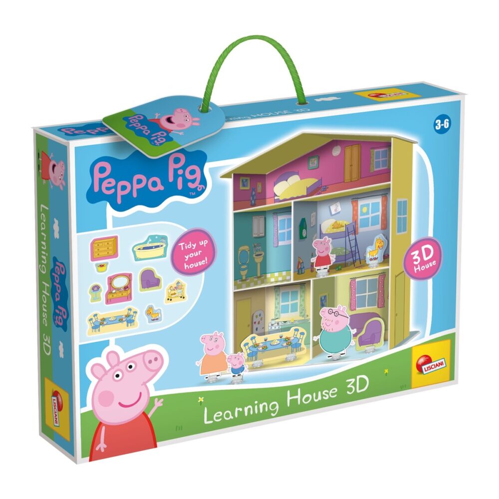 77f50e5ac70d8dd0620ffcf06d829098e1723e7f_HR_8008324092055_1 PEPPA PIG 3D kuća, kreativni set - Slika 1