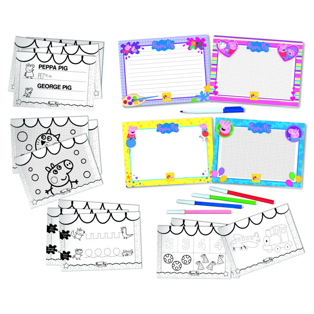 LISCIANI Peppa Pig škola crtanja 92215