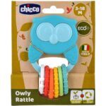 CHICCO ECO+ zvečka sova Owly 1049400 - Slika 2