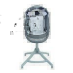 CHICCO kolijevka Baby Hug 4u1 air dark grey 7919340 - Slika 5