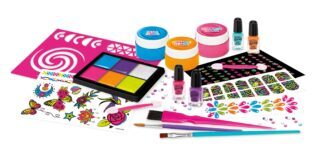 CRAZART set 4u1 za tijelo, nokte, kosu i šminka Neon Craze 17344 - Slika 2