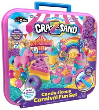 CRAZART set kinetički pijesak Zabavni park Cra-Z-Sand  850 g 19658